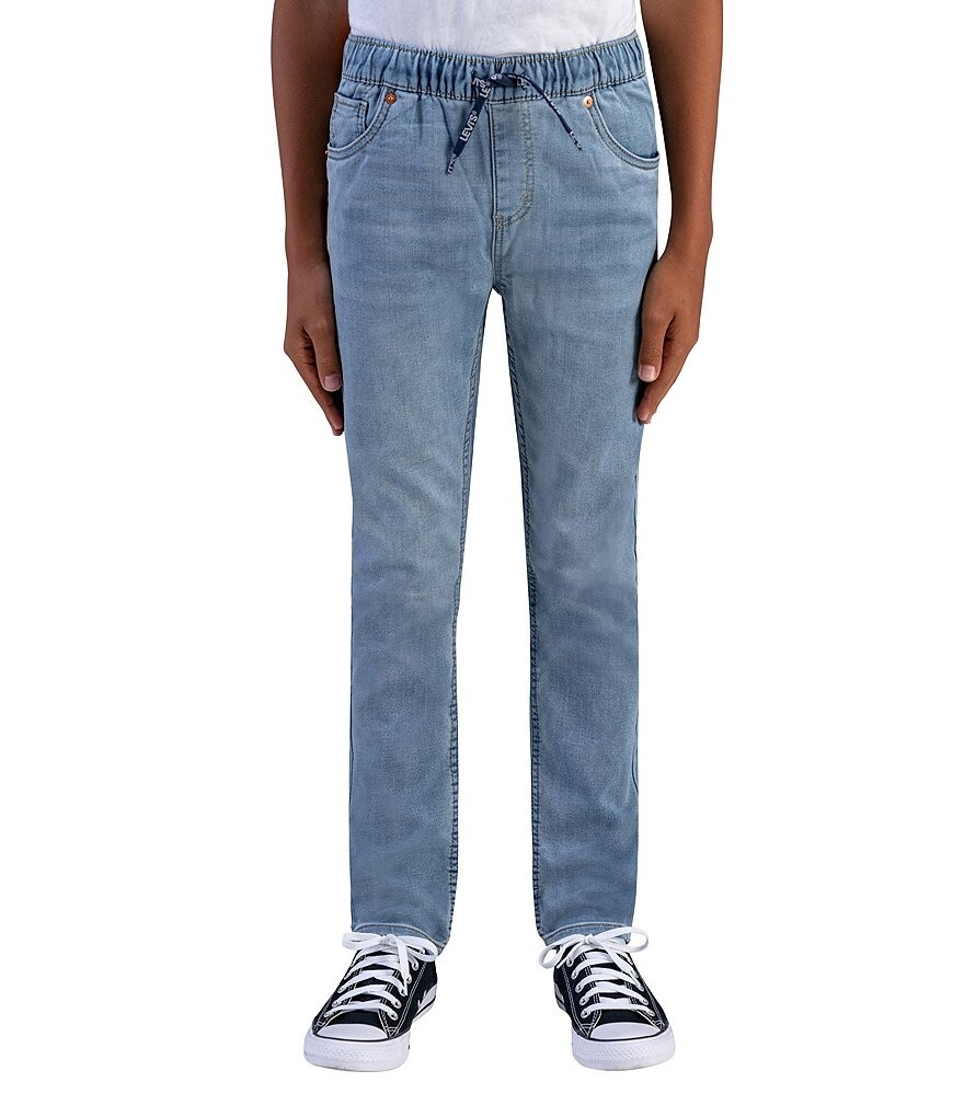 

Узкие брюки без застежек Levi's Big Boys 8-20, синий