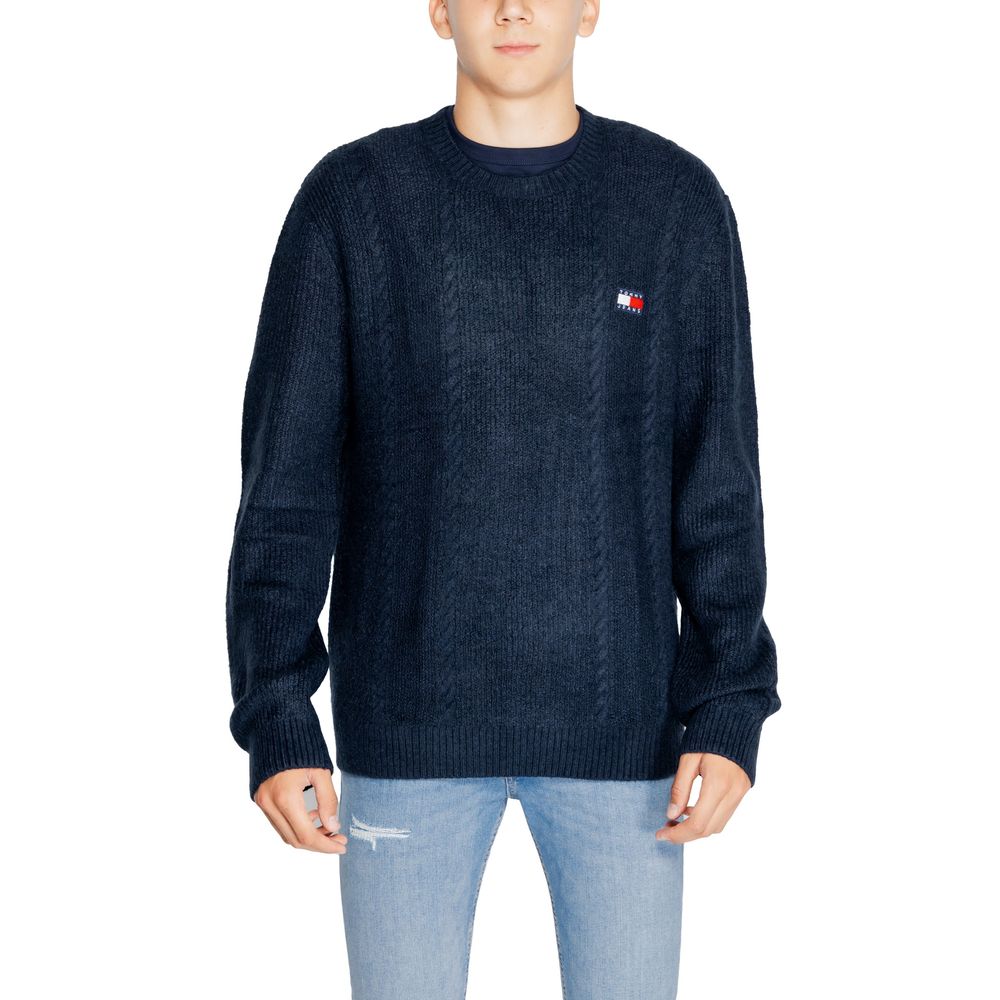 

Синий акриловый свитер Tommy Jeans