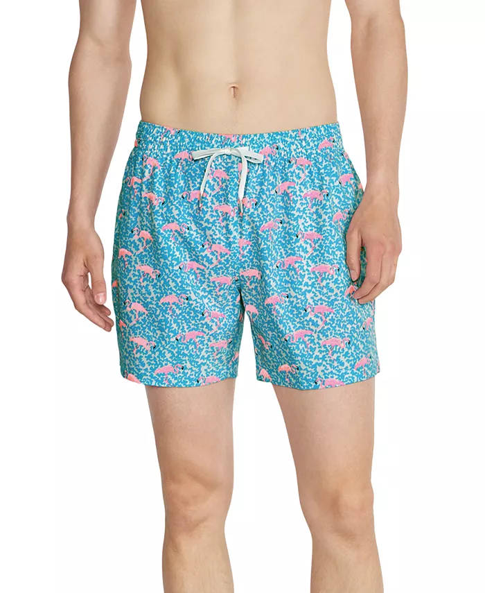 

Мужские плавки для плавания The Domingos Are For Flamingos быстросохнущие, длина 5,5 дюйма Chubbies, синий