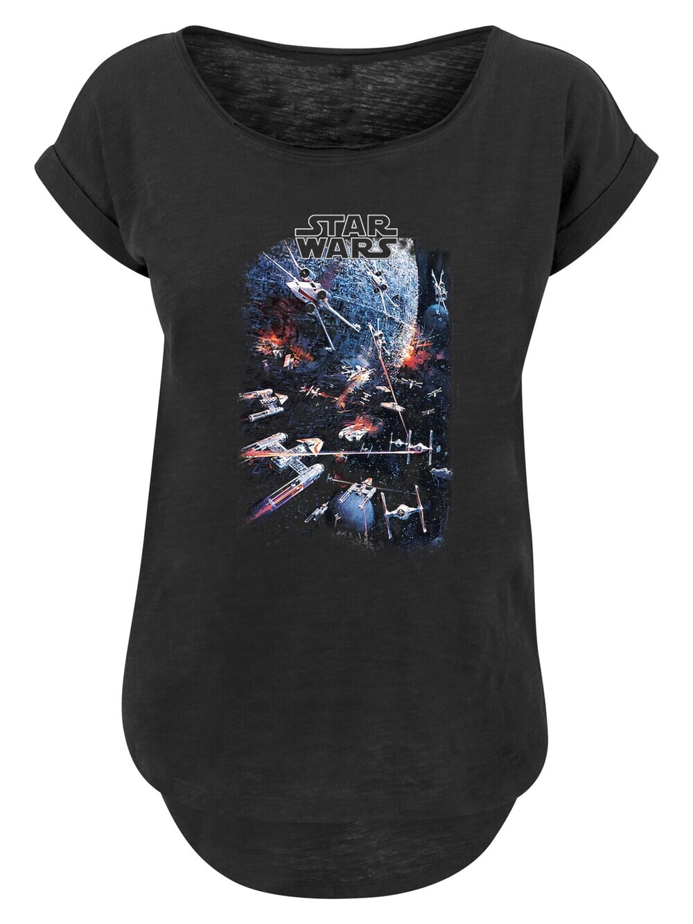 

Рубашка F4Nt4Stic Star Wars Galaxy Space Fight Classic, черный