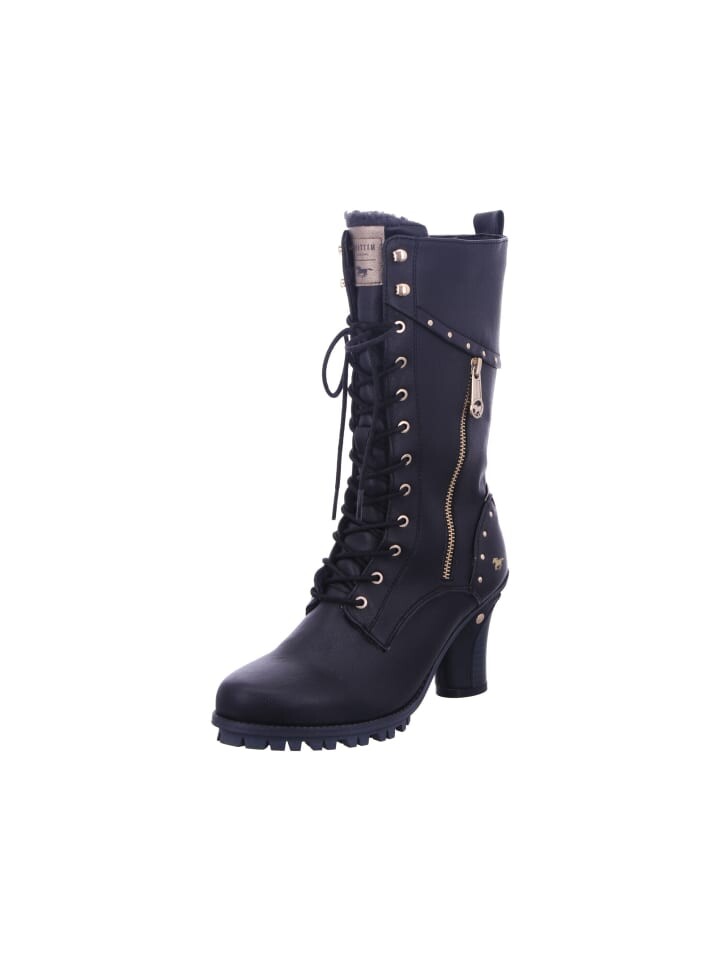 Ботильоны MUSTANG SHOES Keilstiefeletten, черный