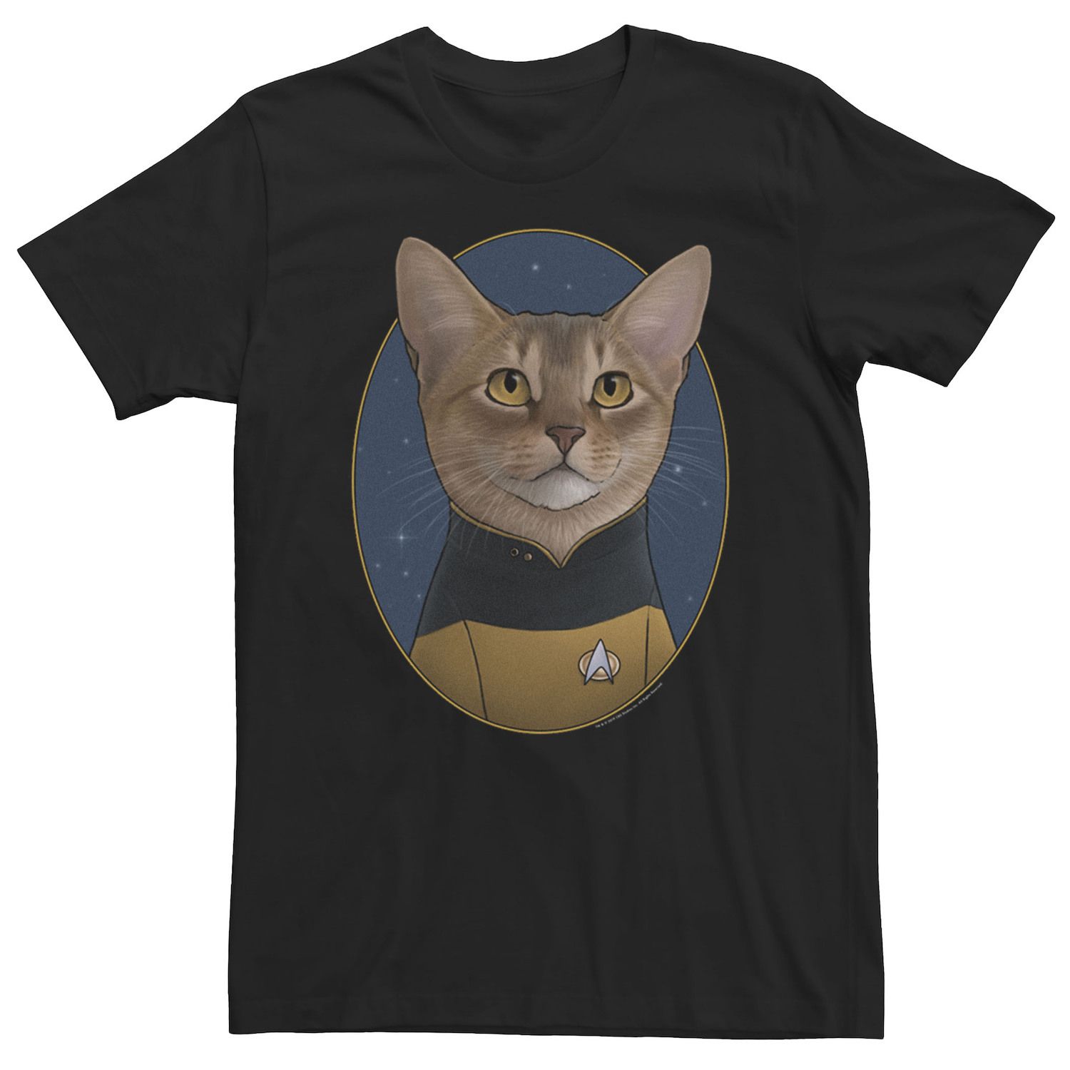 

Мужская футболка Star Trek Barclay Cat Formation Licensed Character