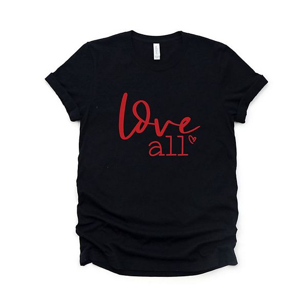 

Футболка Love All с коротким рукавом и принтом Simply Sage Market, Black, Черный, Футболка Love All с коротким рукавом и принтом Simply Sage Market, Black