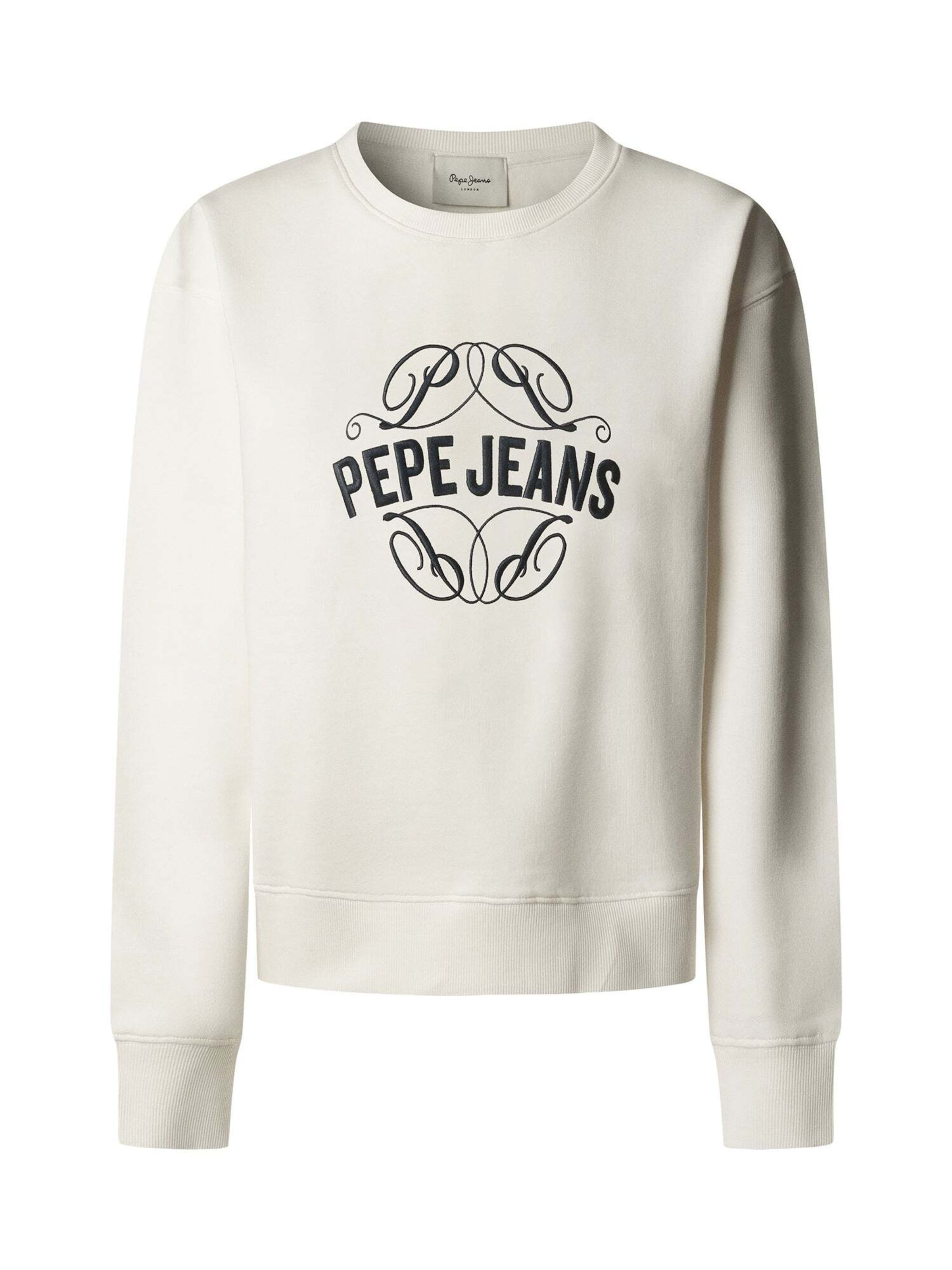 

Pepe Jeans Свитшот 'MAAT' в белом цвете