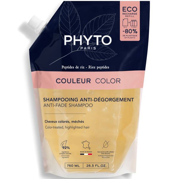 

Сменный шампунь для защиты цвета окрашенных волос, 750 мл Phyto Color