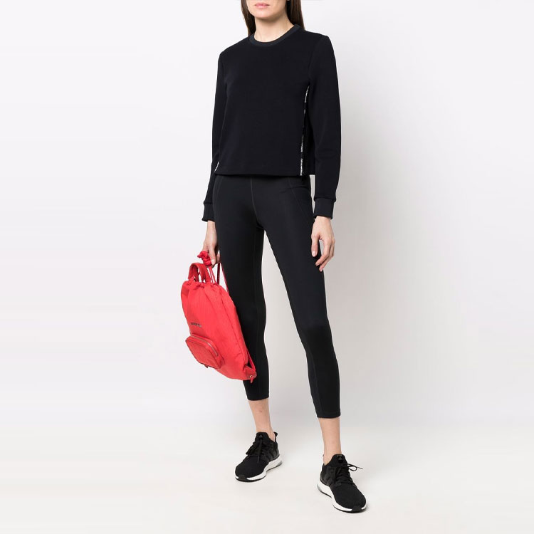 EMPORIO ARMANI Свитшот женский черный — фото 4