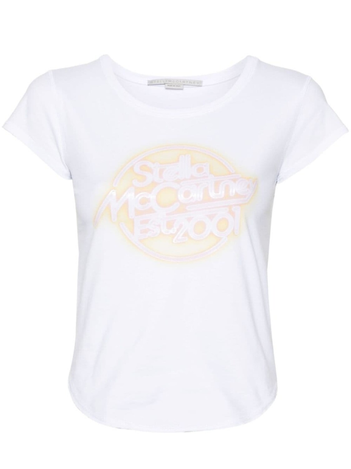 

Stella McCartney футболка с логотипом, белый
