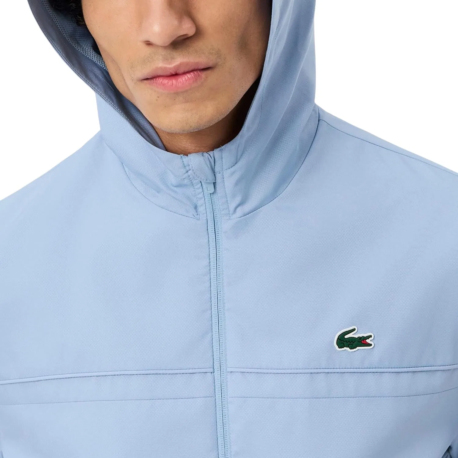 Куртка спортивная ветрозащитная Lacoste, цвет Aphylla — фото 2