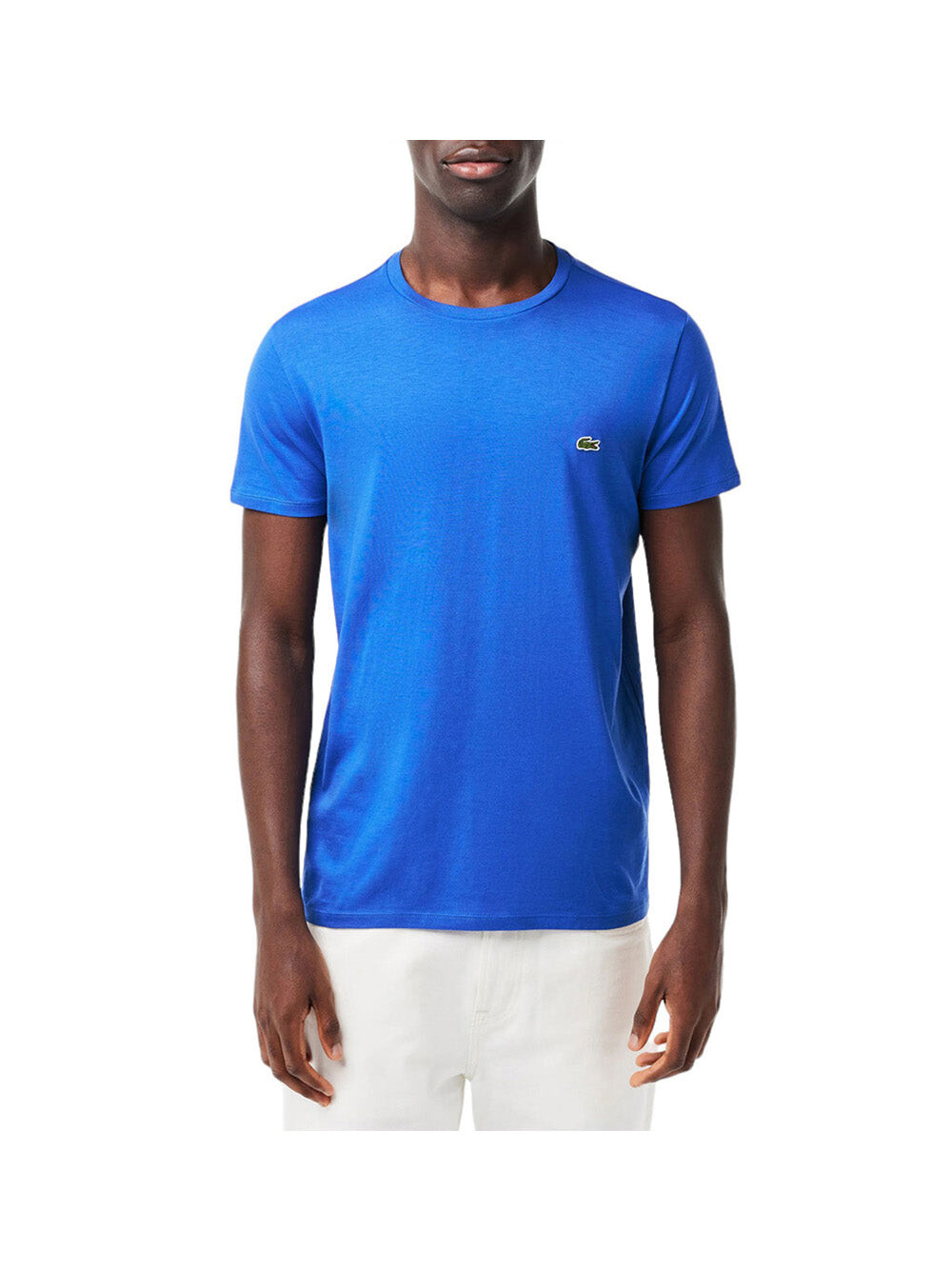 

Синяя мужская футболка Lacoste