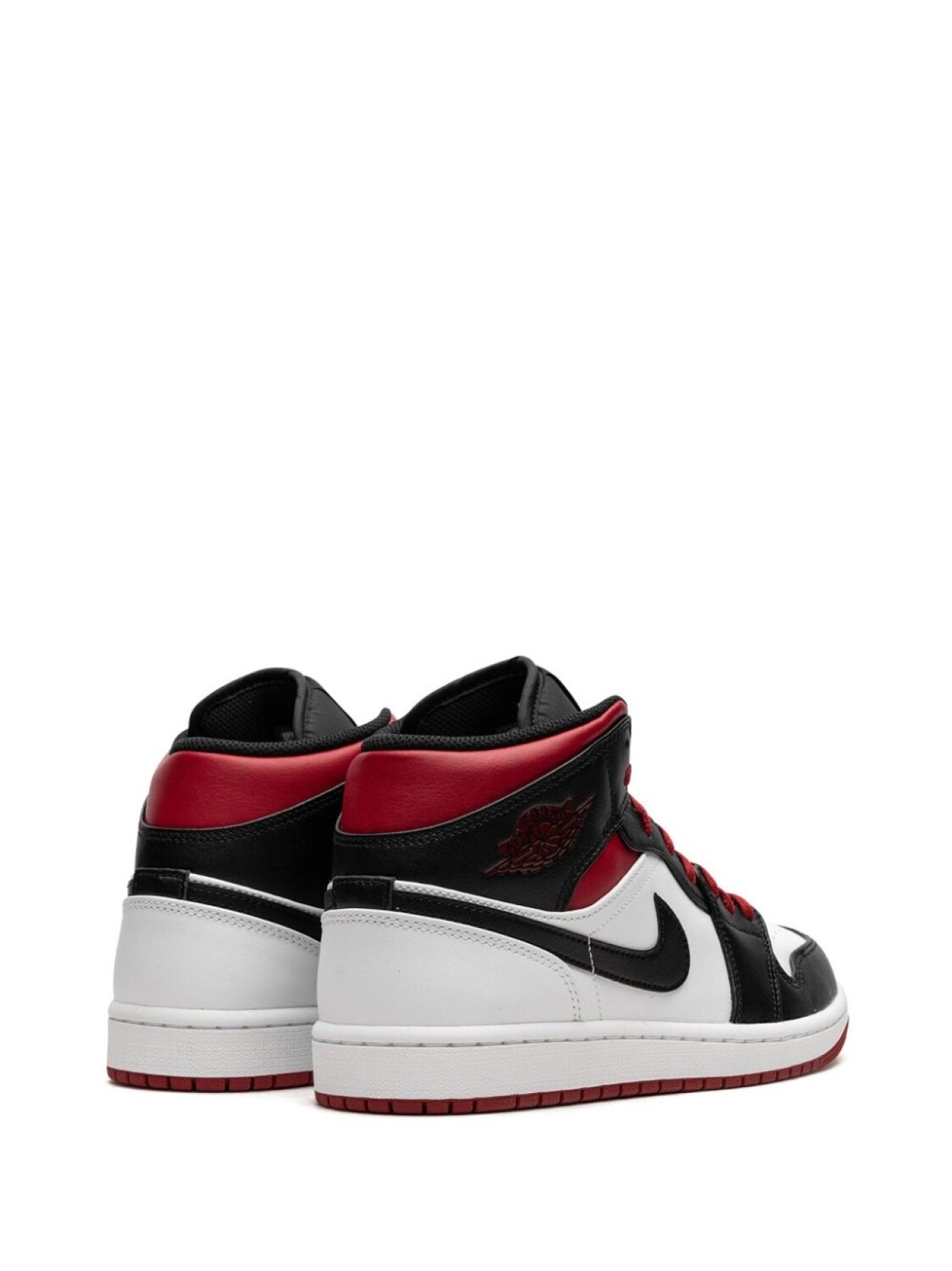Jordan кроссовки Air Jordan 1 Mid 'Gym Red/Black Toe', белый — фото 3