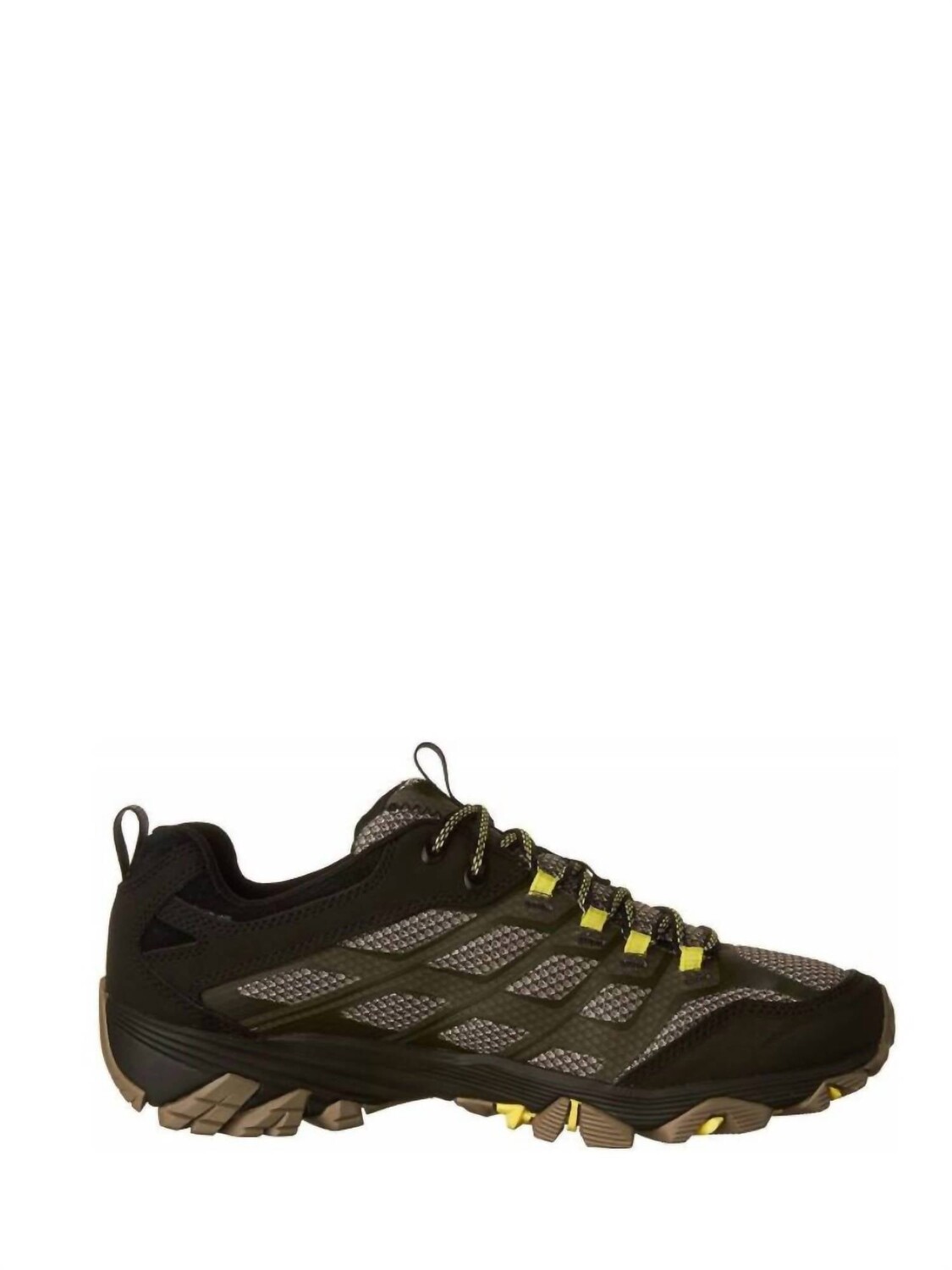 

Мужские походные кроссовки Moab Fst Trail оливково-черного цвета Merrell, Черный, Мужские походные кроссовки Moab Fst Trail оливково-черного цвета Merrell