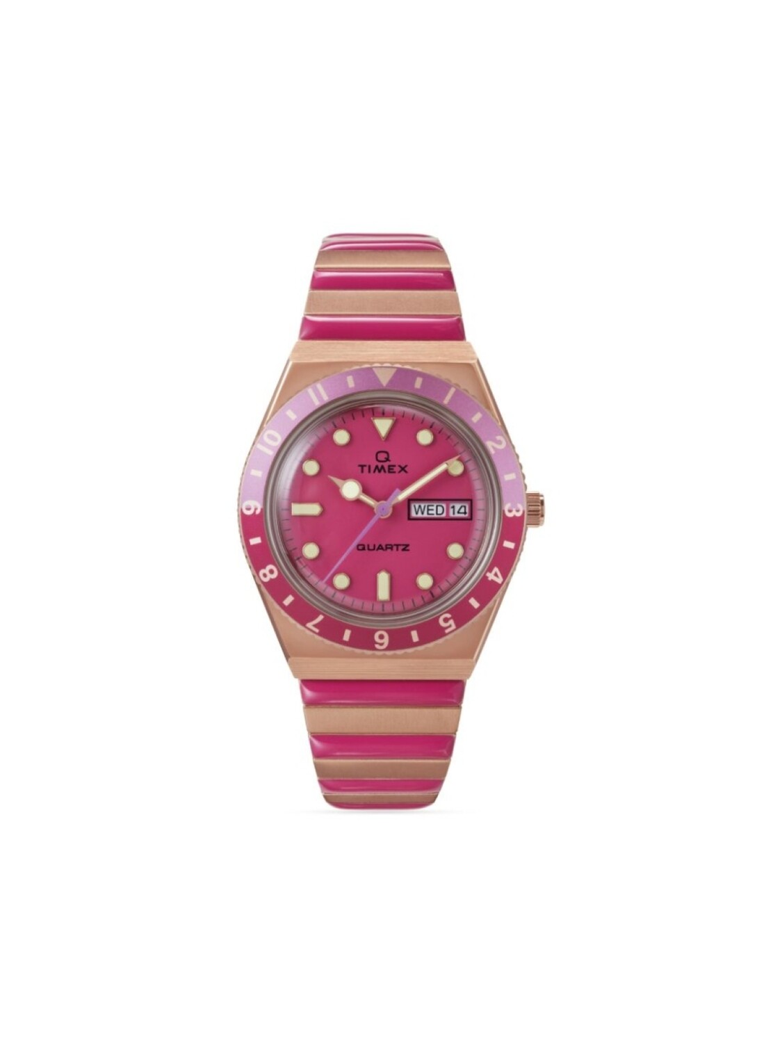 

Наручные часы Calendar Day-Date 36 мм TIMEX, розовый