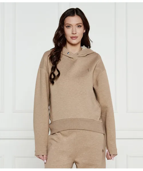 

Джерси толстовка Enolari Regular fit Boss, бежевый