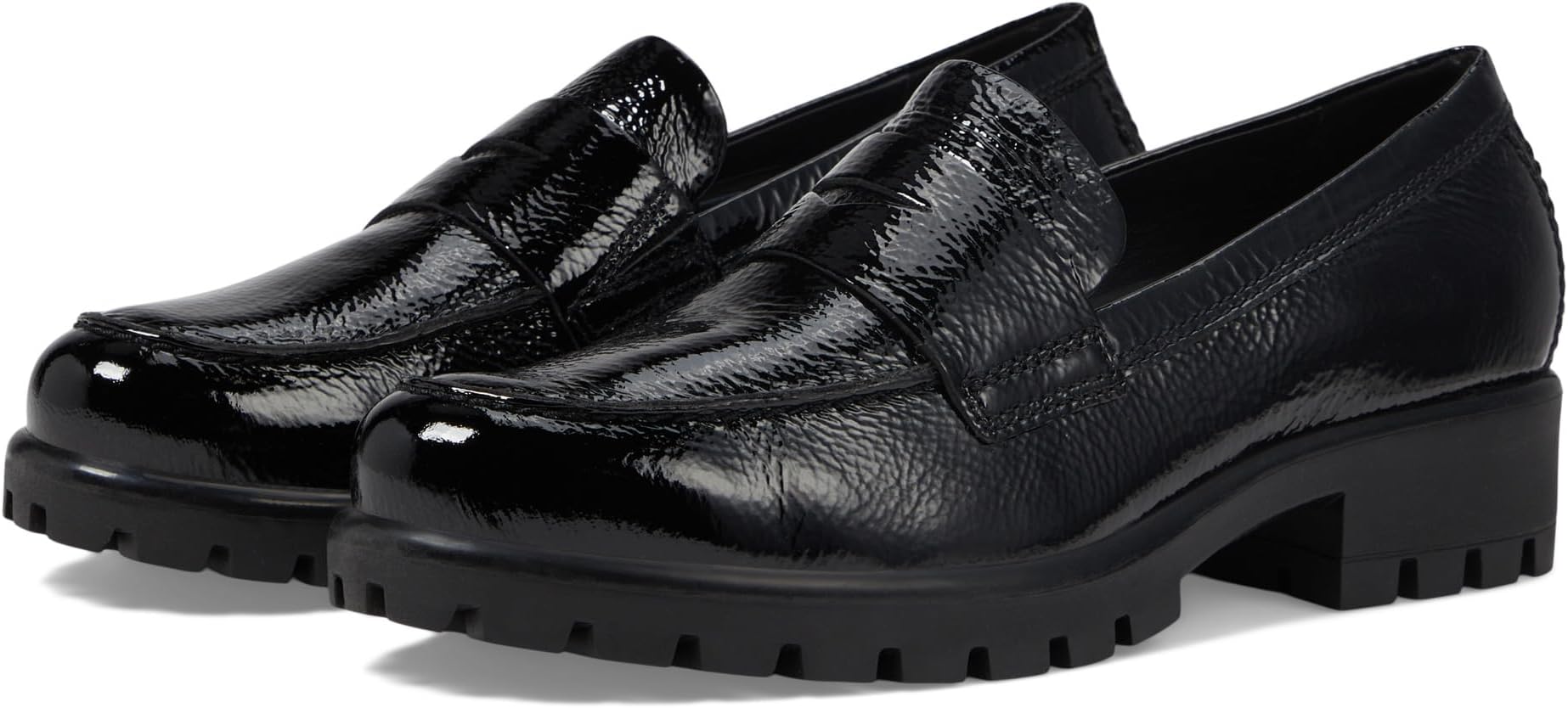 

Лоферы Modtray Penny Loafer ECCO, цвет Black Patent