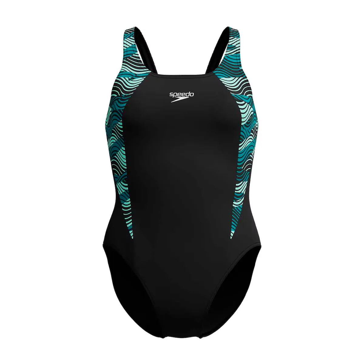 

Женский купальник Speedo Hyperboom Splice Muscleback, зеленый