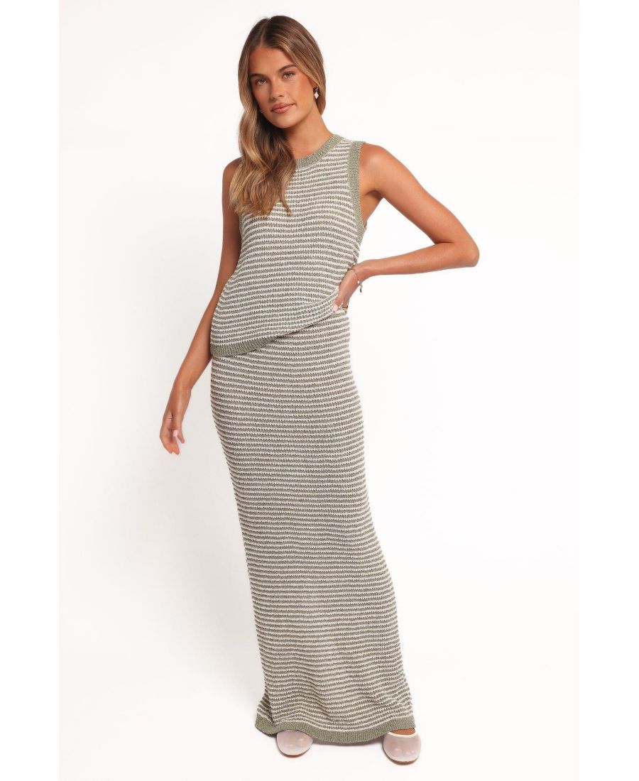 

Женская вязаная юбка Arella Petal and Pup, Sage/cream