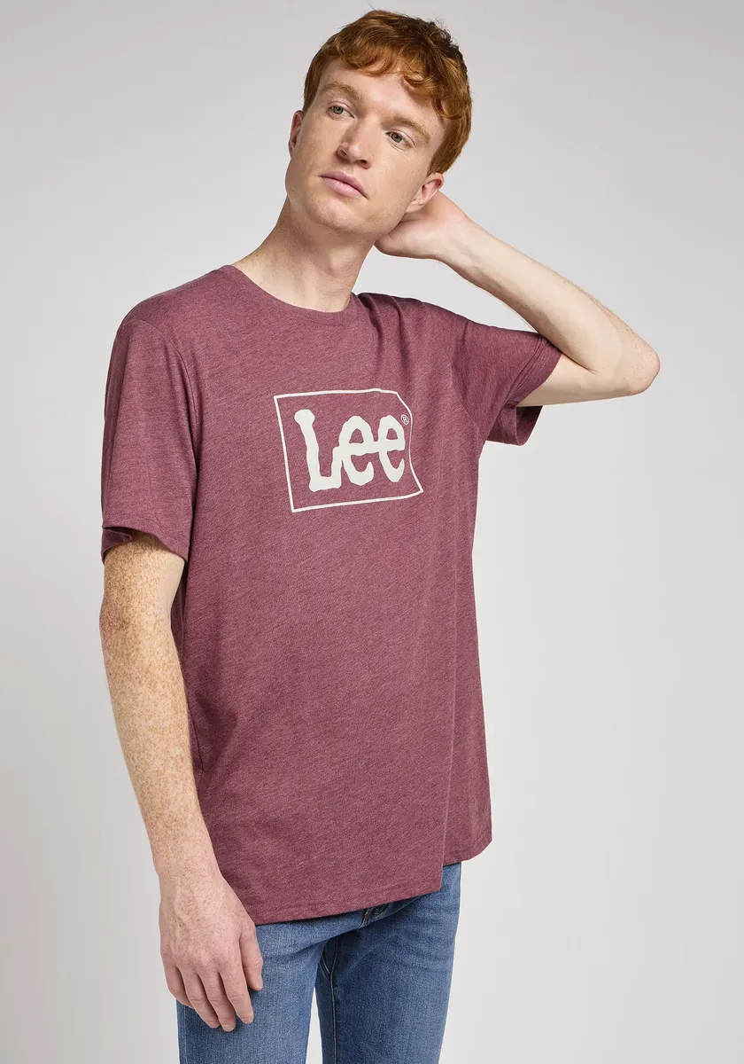

Футболка Lee "ЛОГОТИП XM", цвет Burgundy