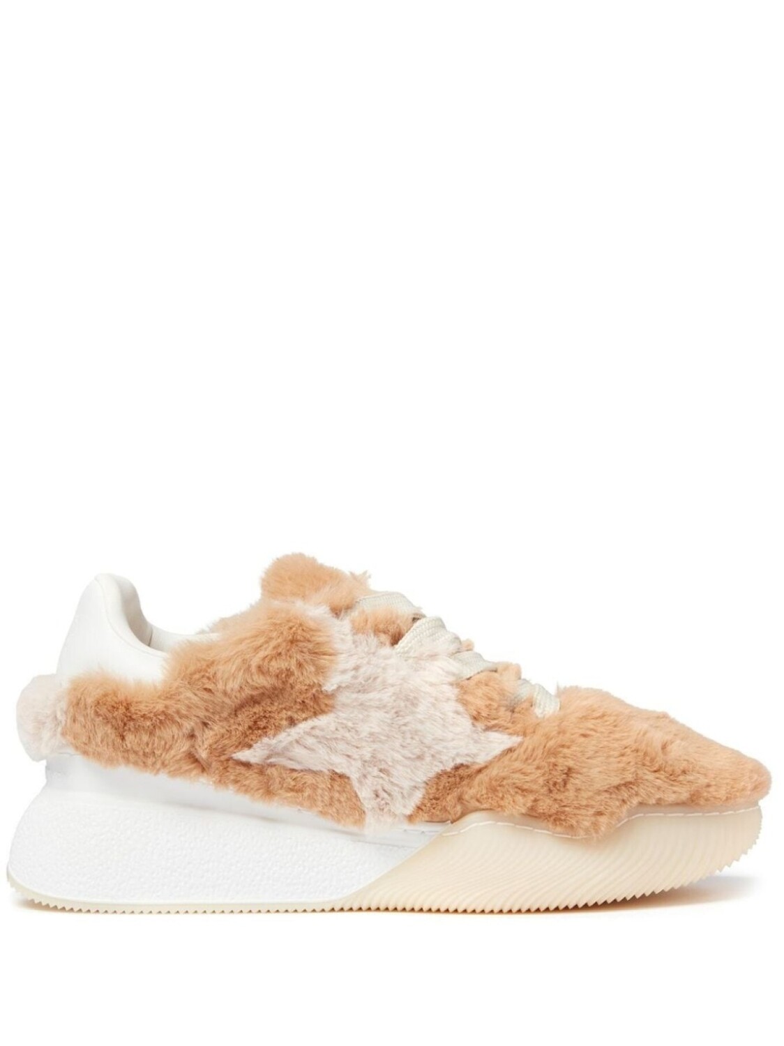 

Кроссовки Stella McCartney Loop, бежевый/белый