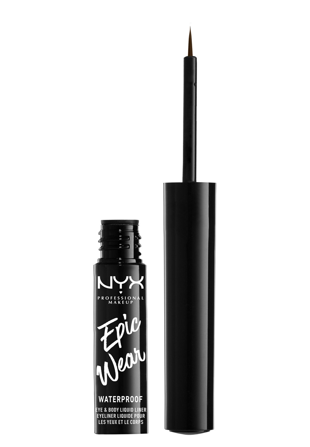 

Подводка для глаз Epic Wear Liquid Liner Nyx Professional Makeup, коричневый