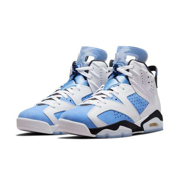 Кроссовки 6 retro 'unc home' Air Jordan, белый — фото 3