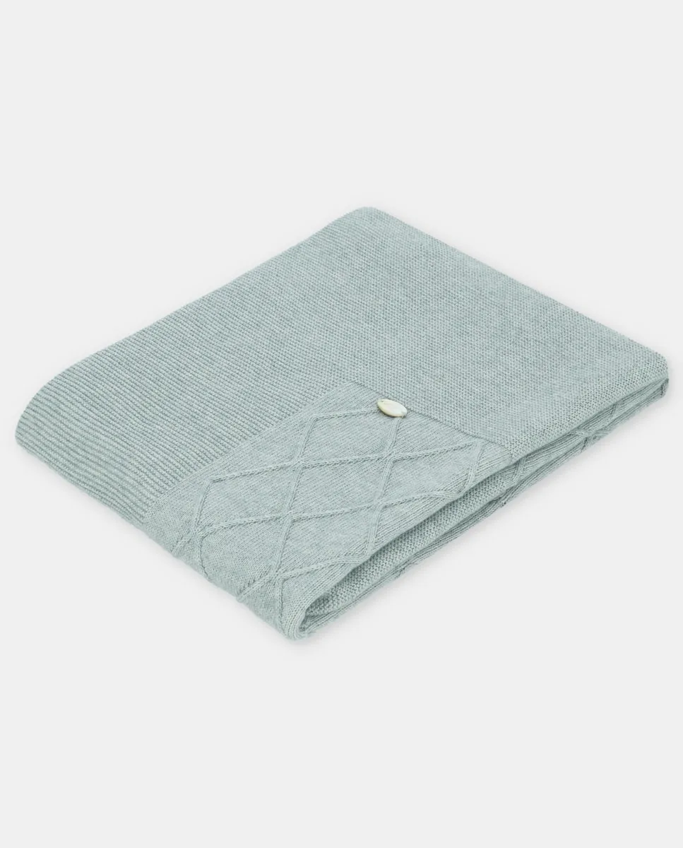 

Вязаная детская шапочка зеленого цвета Martín Aranda