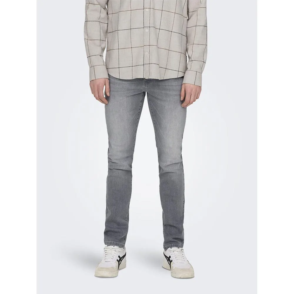 

Джинсы Only & Sons Loom Lmg 8265 Mat Slim Fit, серый