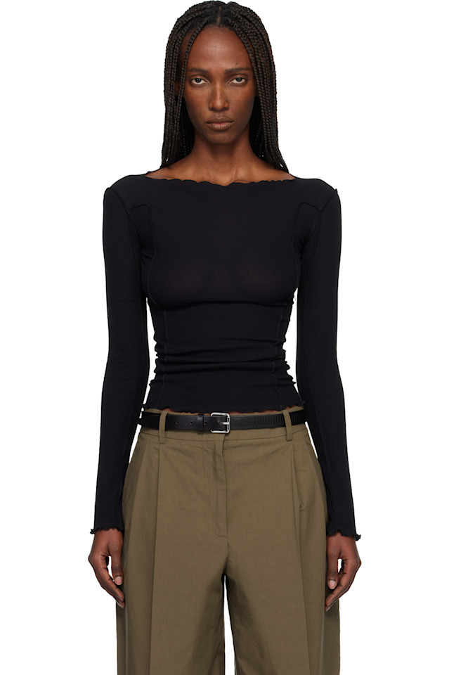 

Футболка с длинным рукавом Omato Baserange, черный