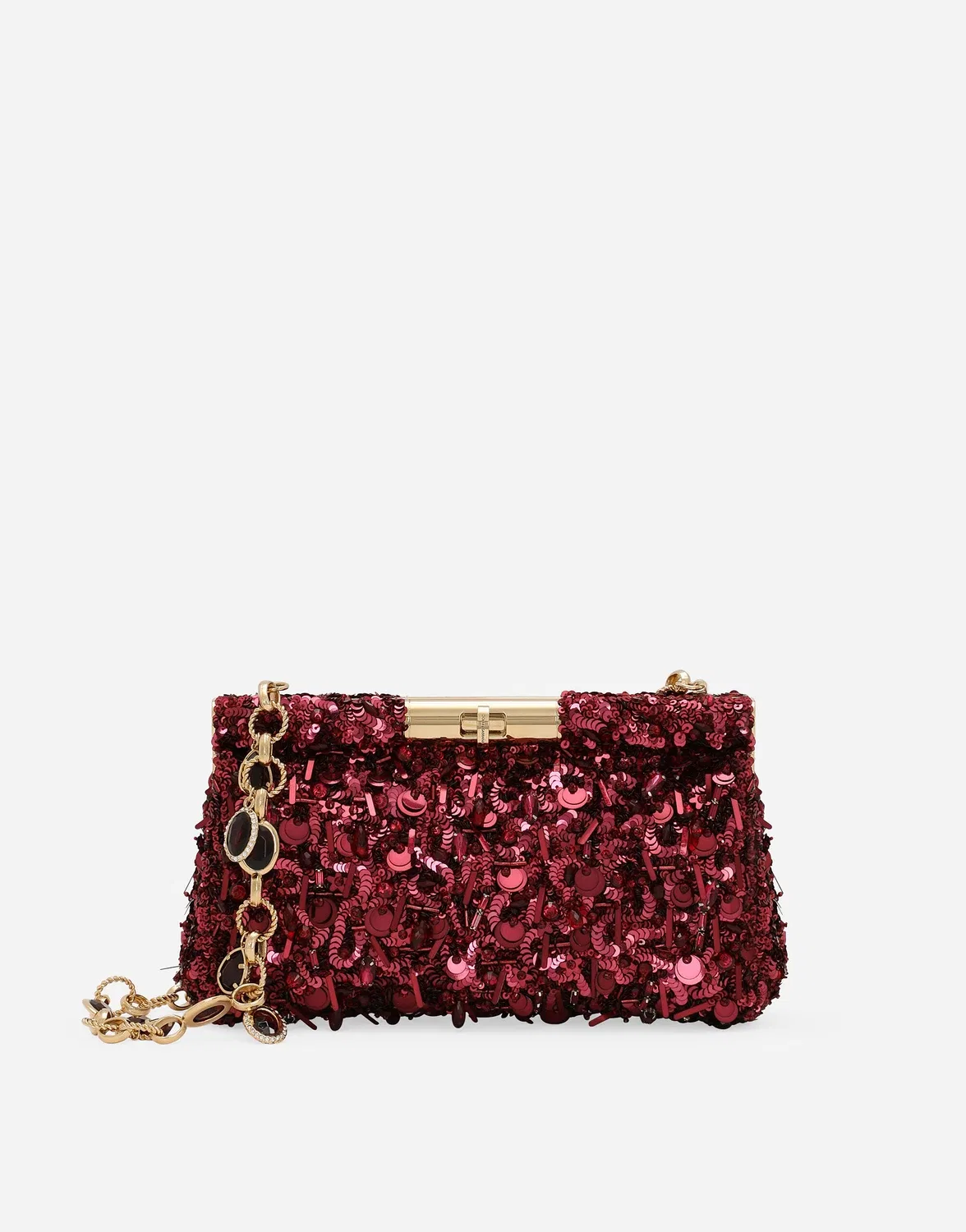 Сумка на плечо Medium Marlene DOLCE & GABBANA, бордовый