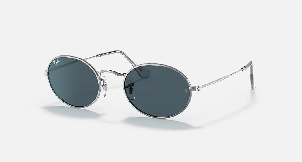 

Солнцезащитные очки Ray-Ban OVAL METAL, синий