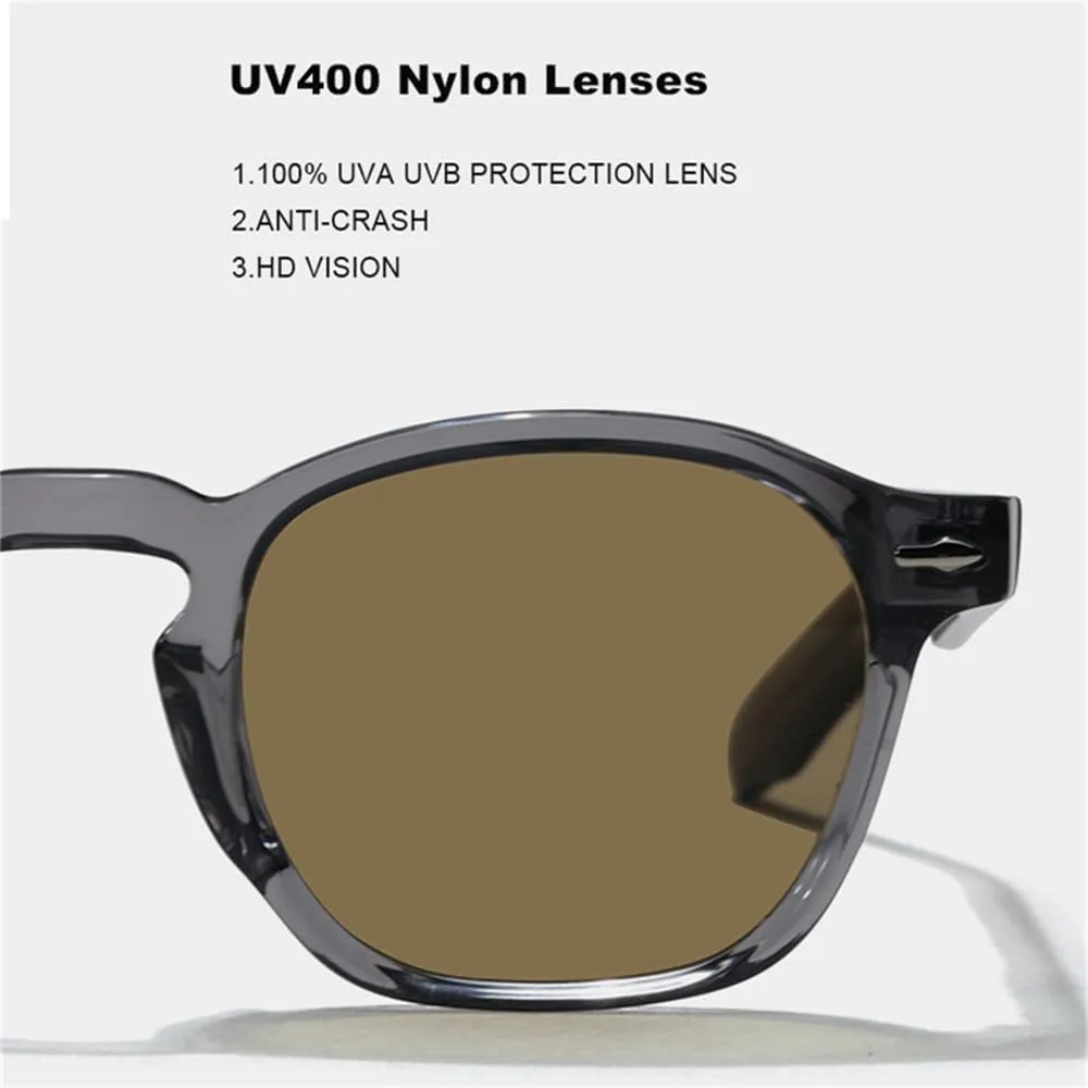 

Солнцезащитные очки в стиле ретро для мужчин, брендовые, из ацетата, для активного отдыха, с защитой от УФ-излучения UV400, женские солнцезащитные очки SZVVBKK, 4