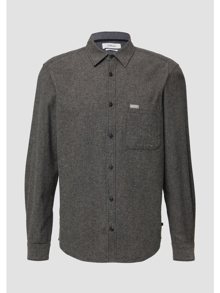 

Рубашка s.Oliver, черный