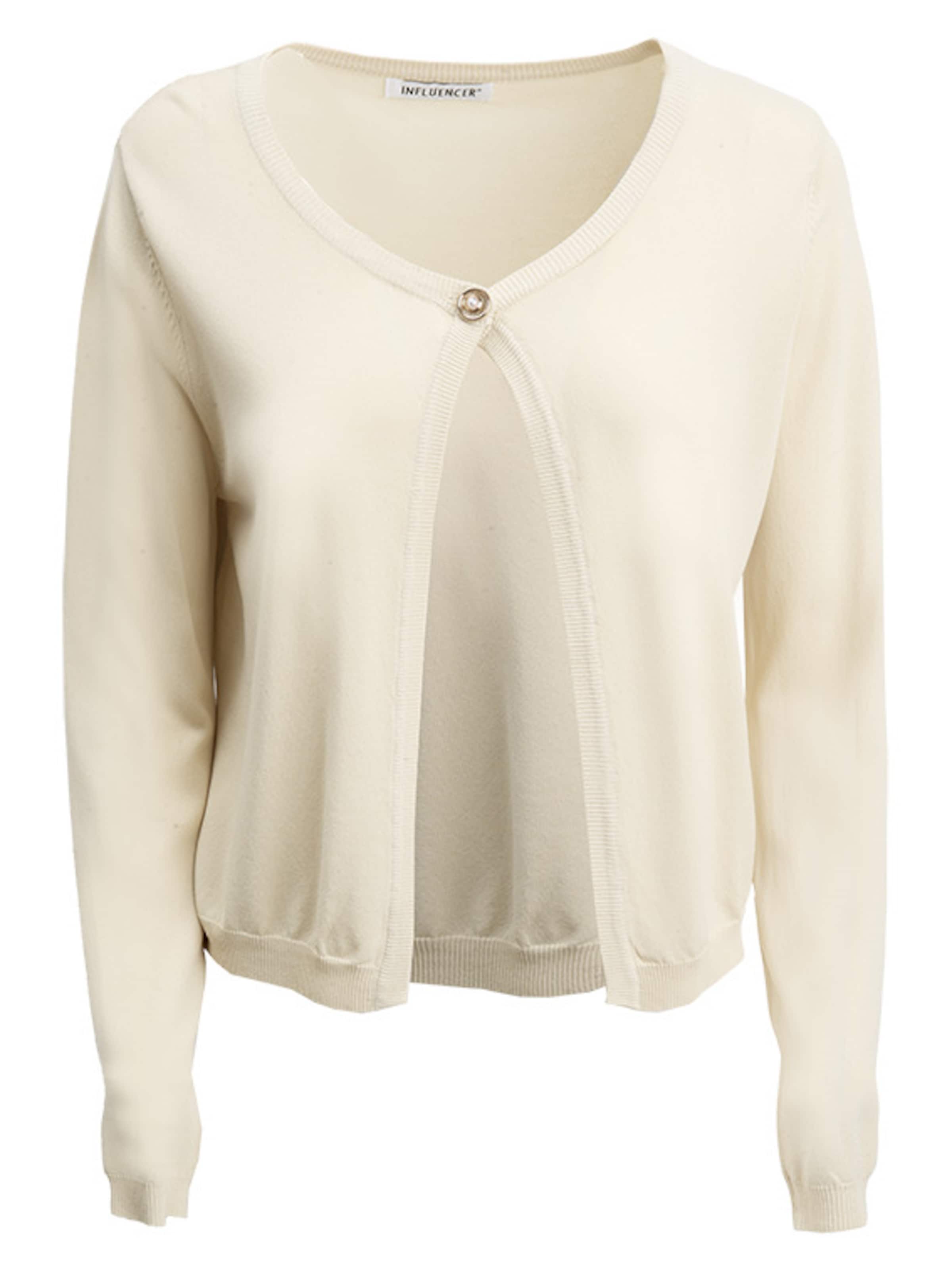 

Influencer Вязаный кардиган в бежевом цвете