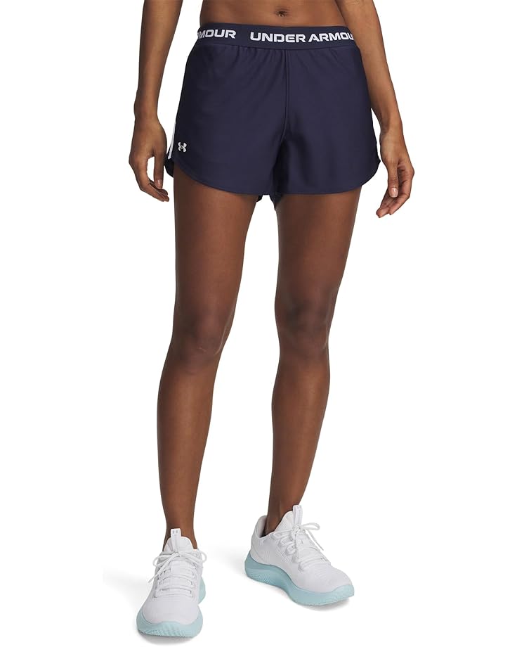 

Шорты Under Armour Tech Play Up Shorts, цвет Midnight Navy/White