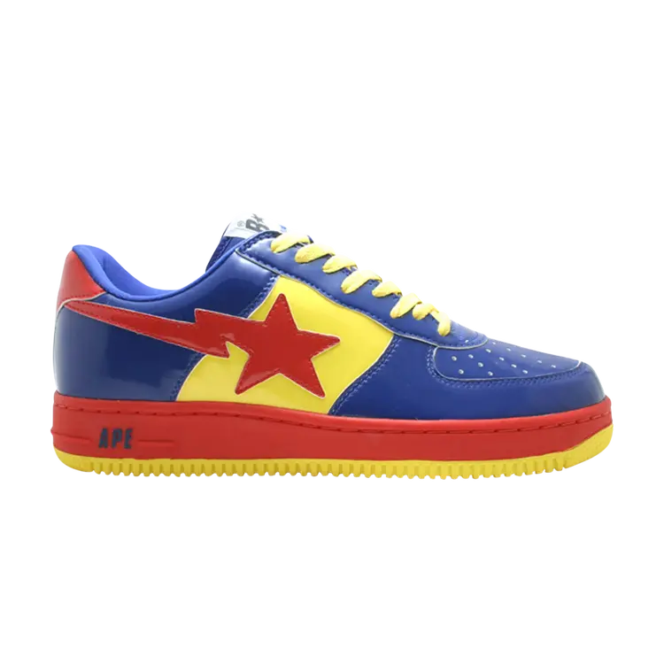 

Кроссовки BAPE Bapesta FS-001 Low 'Superman', синий