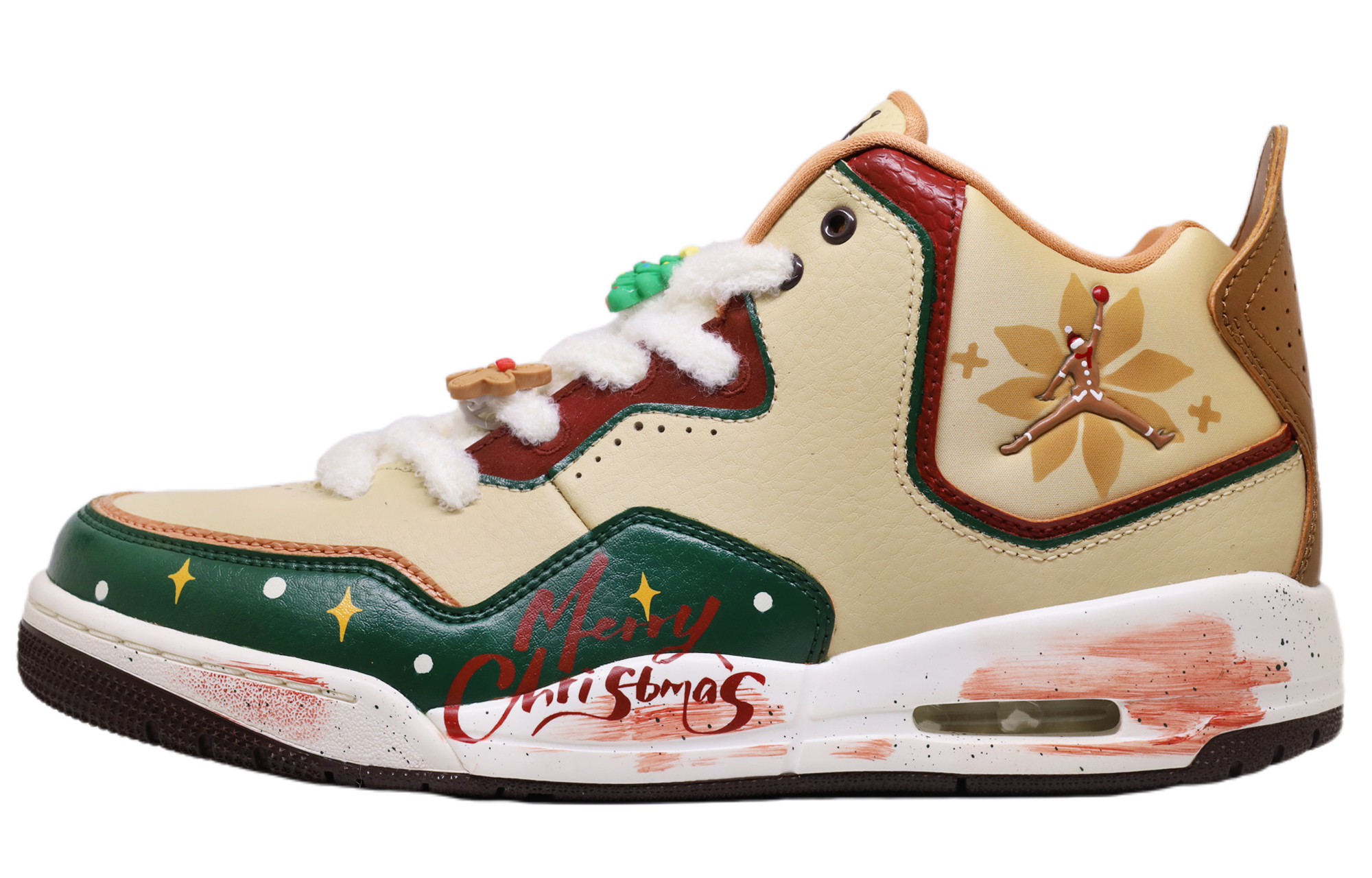 

Jordan Кроссовки для баскетбола Courtside 23 Mid top устойчивые к истиранию винтажные унисекс Brown