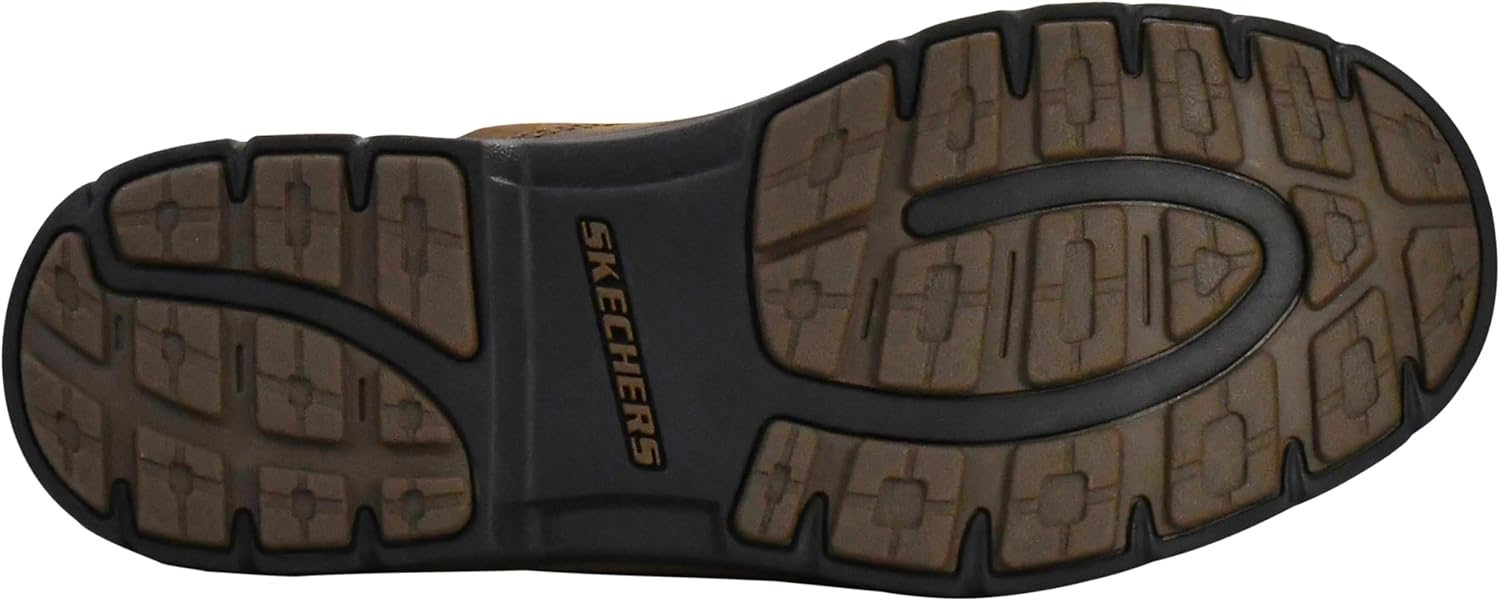 Мужские ботинки Skechers Relaxed Fit Segment - Dorton, темно-коричневый — фото 4