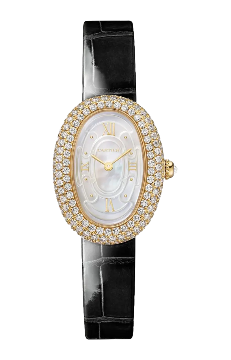 

Baignoire модель пикколо, желтое золото, диаманты, кварц - wjba0043 CARTIER