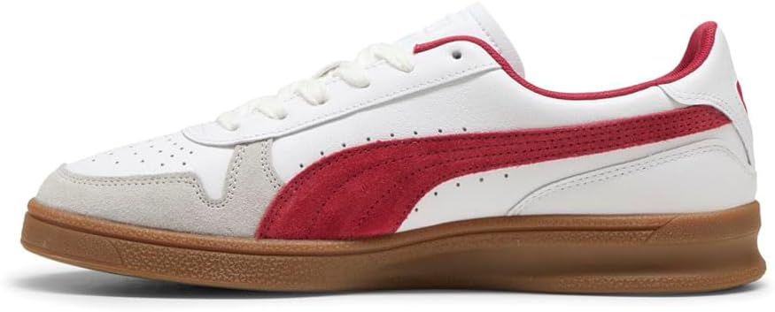 Мужские кроссовки PUMA для помещений с шнуровкой, повседневные - белые — фото 3