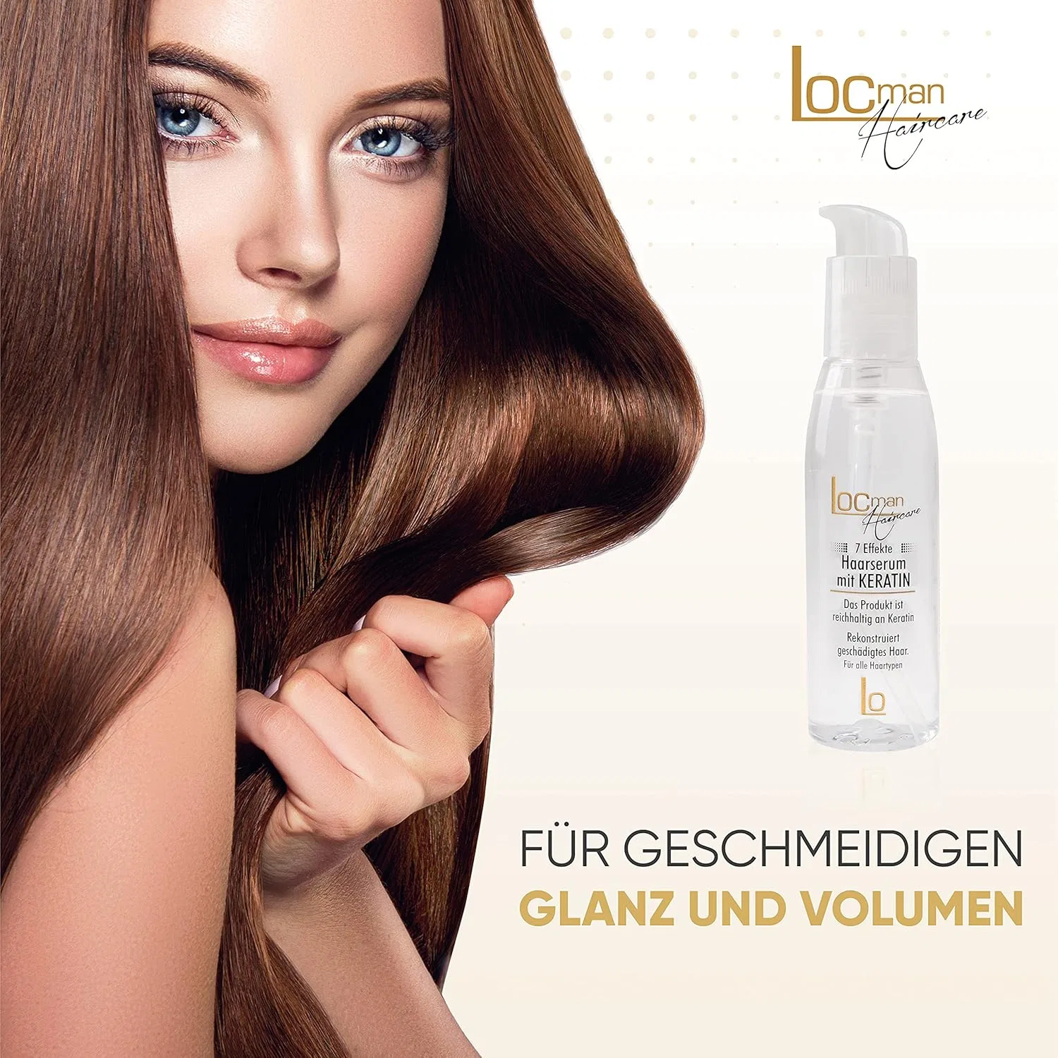 Маска для волос «Keratin Smooth Repair» с кератином и биотином от Locman Locman — фото 4