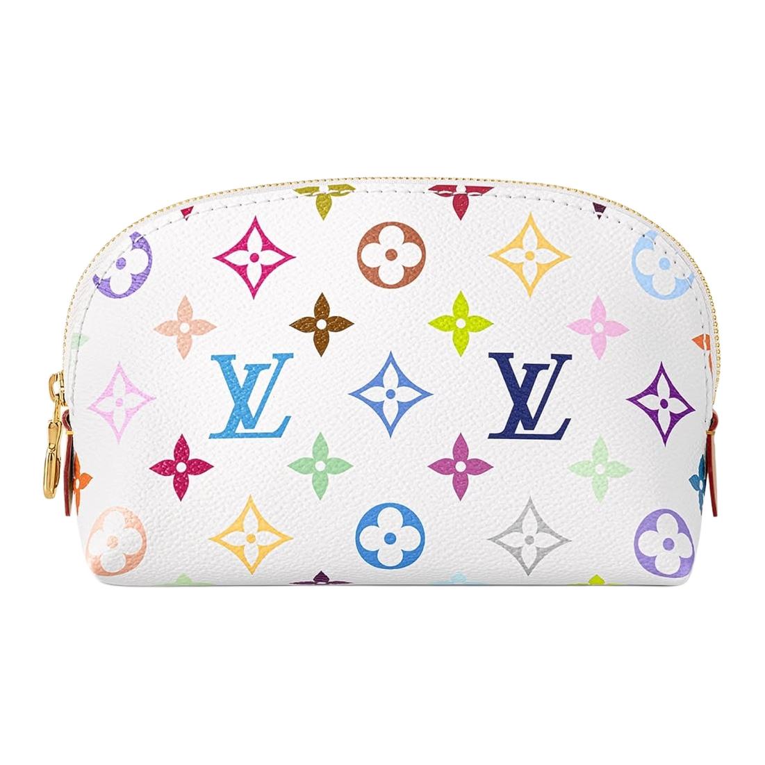 

LOUIS VUITTON Косметичка Takashi Murakami Pm белая разноцветная