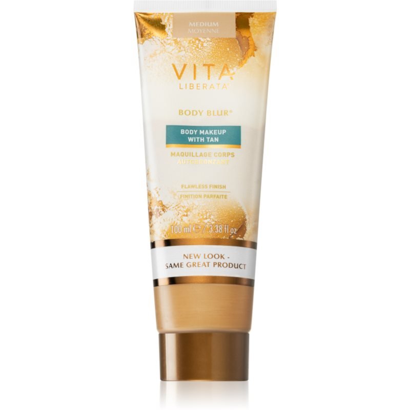 

Vita Liberata Body Blur Body Makeup With Tan, Бронзер для тела, оттенок Medium, 100 мл