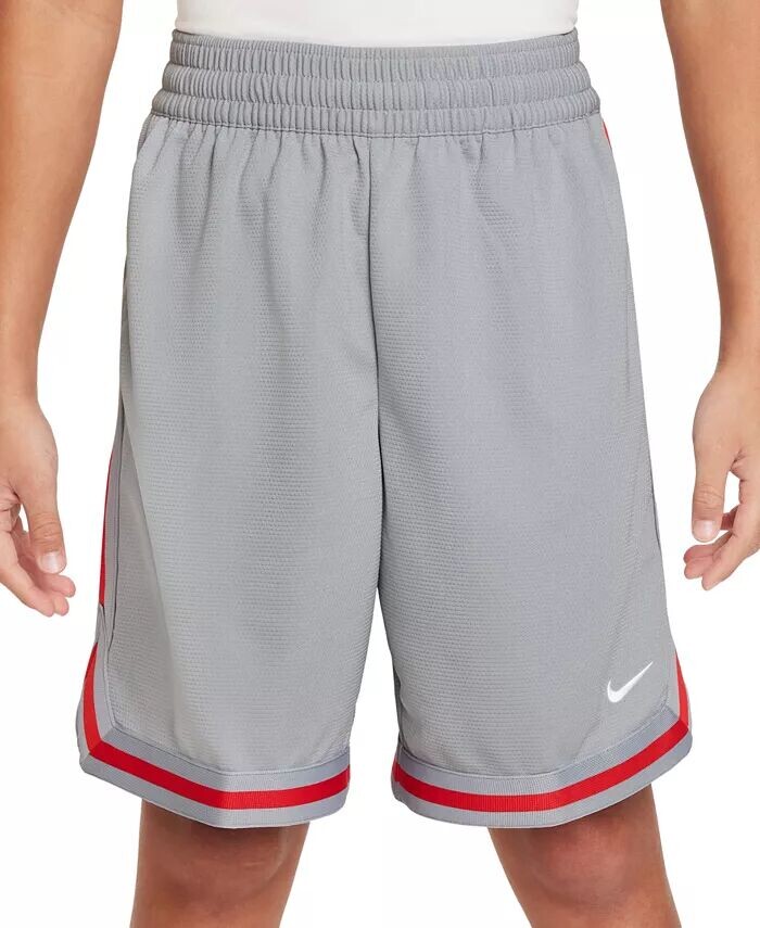 

Баскетбольные шорты Big Boys Dri-FIT DNA Nike, серый