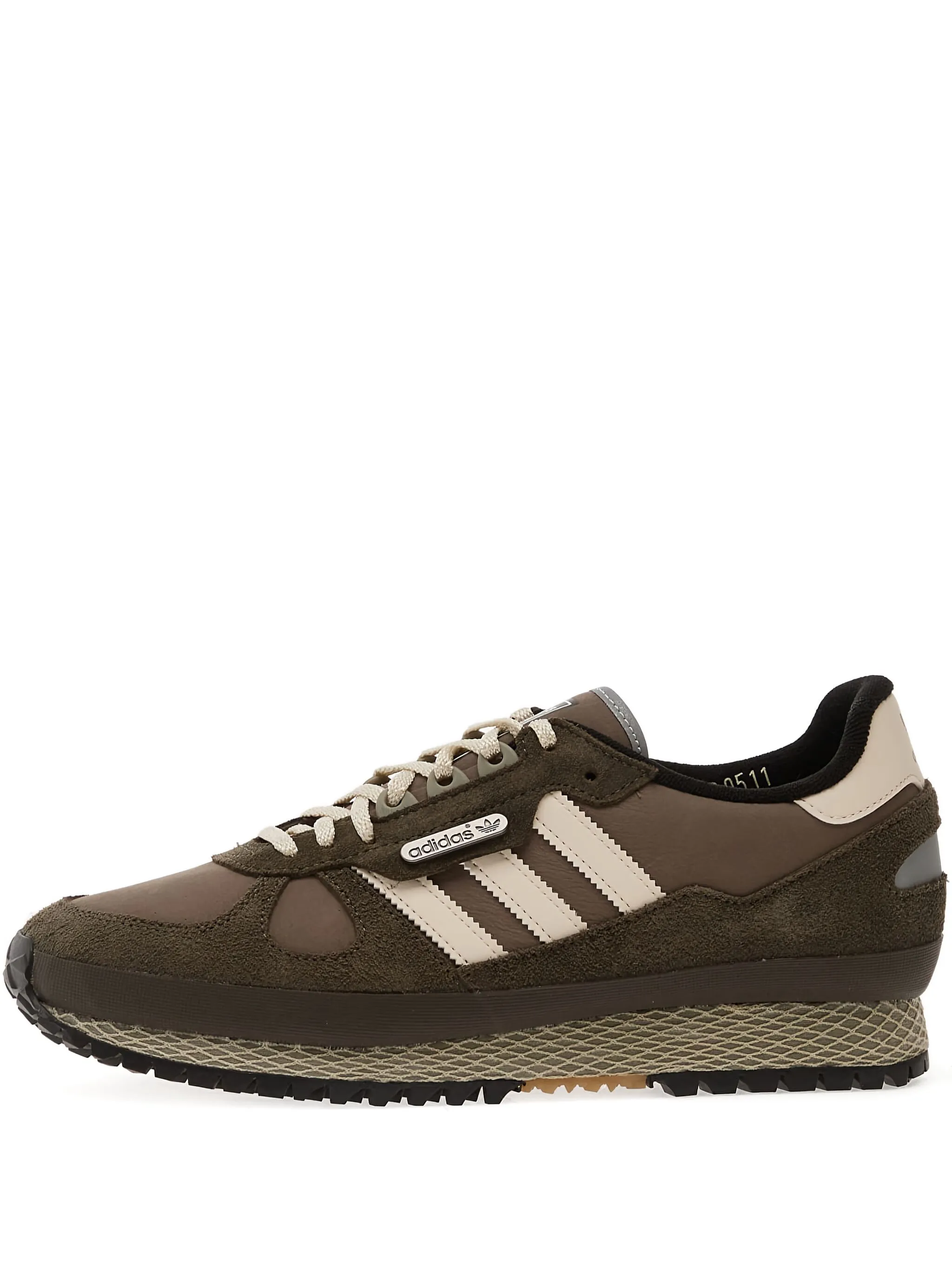 

Кроссовки с логотипом Adidas, коричневый