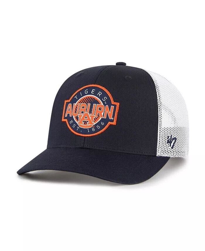 

Регулируемая кепка для больших мальчиков и девочек Navy Auburn Tigers Scramble Trucker '47 Brand