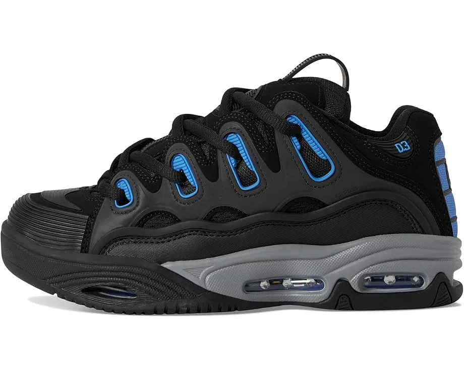 Кроссовки Osiris D3 2001, Black/Grey/BlueSee Less — фото 4