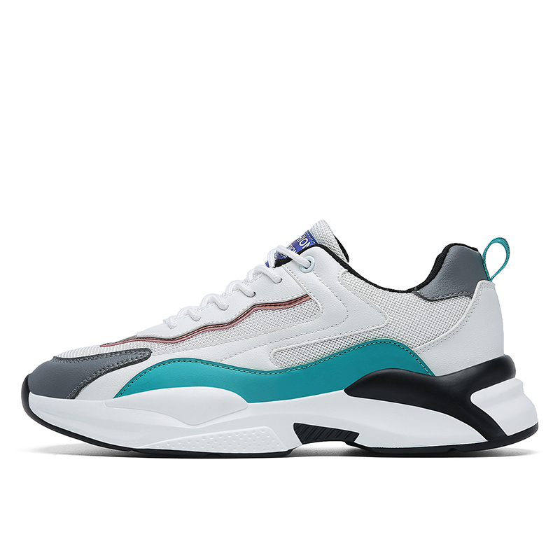 

Boogie Bear Скользоустойчивые поддерживающие балансирующие низкие повседневные туфли для мужчин с эффектом увеличения роста - бело-серые, цвет White Gray