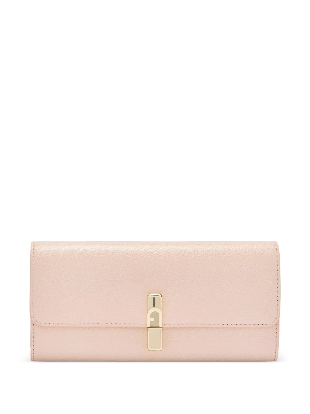 

Фактурный кошелек XL Iride Furla, розовый