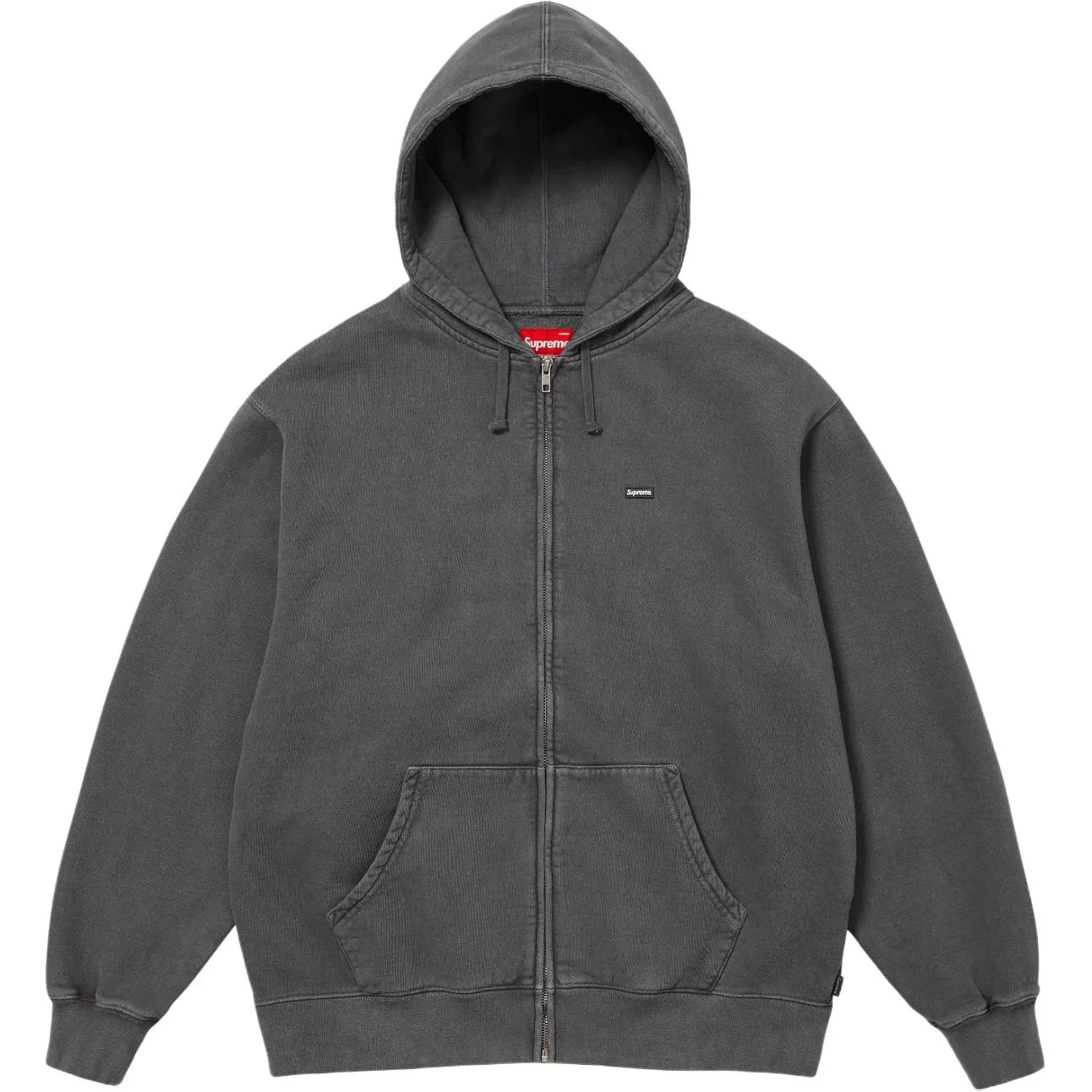 Овердайд худи с капюшоном на молнии small box Supreme, Multicolor/Multicolor — фото 4