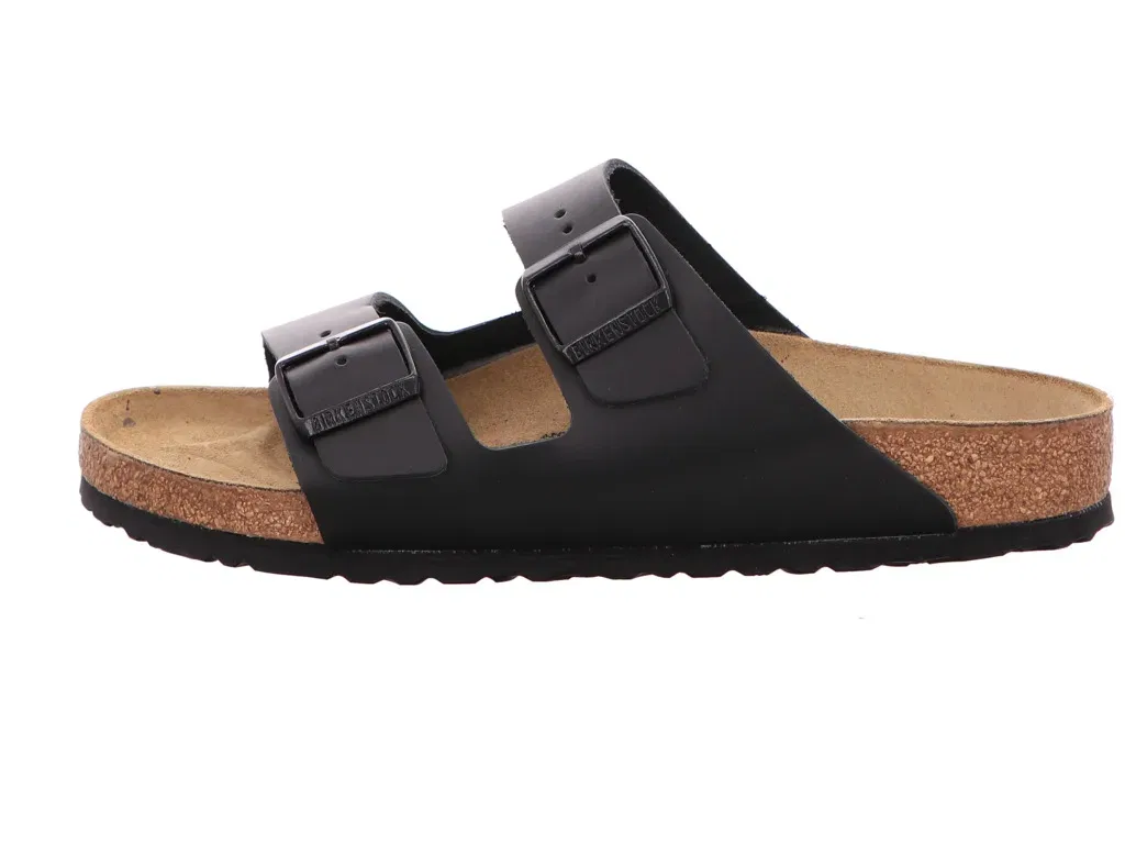 Пантолета кожаная Birkenstock, черный — фото 3