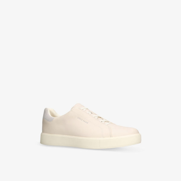 Слипоны Cole Haan из замши на низкой подошве, белый — фото 3
